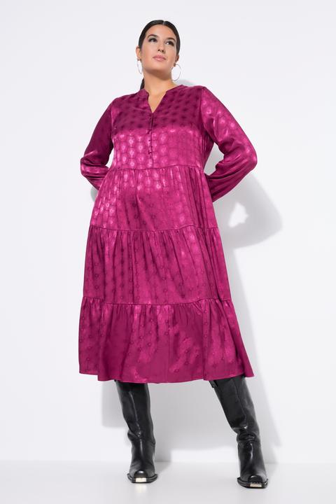 Actual product image Studio Untold Maxikleid, A-Line, schimmernder Ray-Print (50, 52)