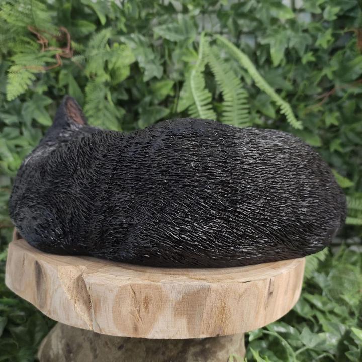 Actual product image Decoration figure sleeping cat