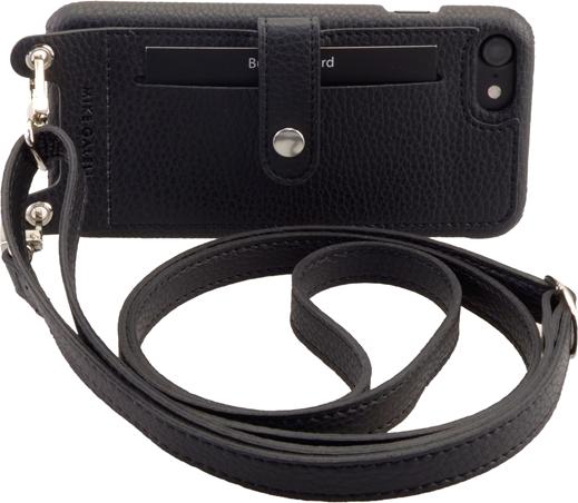 Actual product image Mike Galeli Back cover Lenny with strap black (Apple iPhone 8, Apple iPhone 7, Apple iPhone 6s, Apple iPhone 6, Apple iPhone SE (2nd Gen))