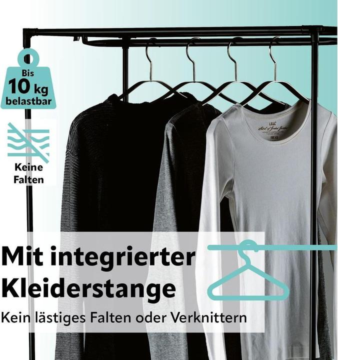 Actual product image Easymaxx Kleiderschrank (70 x 46 x 148 cm)