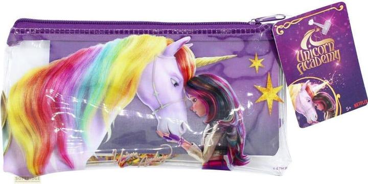 Actual product image Unicorn Academy projection flashlight with 4 different projection themes