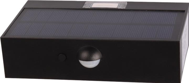 Actual product image Tracon LED solar wall light with motion detector (350 lm, IP65)