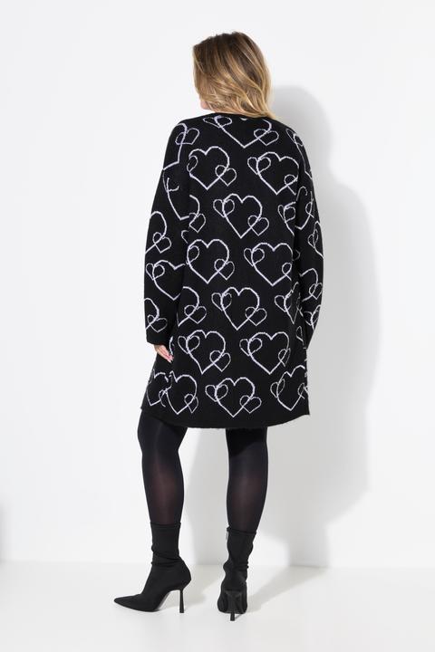 Produktbild Miamoda Strickjacke, Classic Fit, Herzmuster (46, 48)