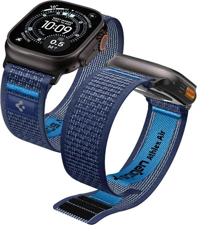 Actual product image Spigen Athlex Air 2 (44 mm, 45 mm, 46 mm, 49 mm, Fabric, Nylon, Plastic)