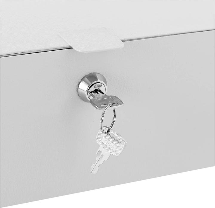 Produktbild Stamony Dokumentenkassette abschliessbar Dokumentenbox A4 Kassette 35 x 32 x 11 cm (12.32 l)