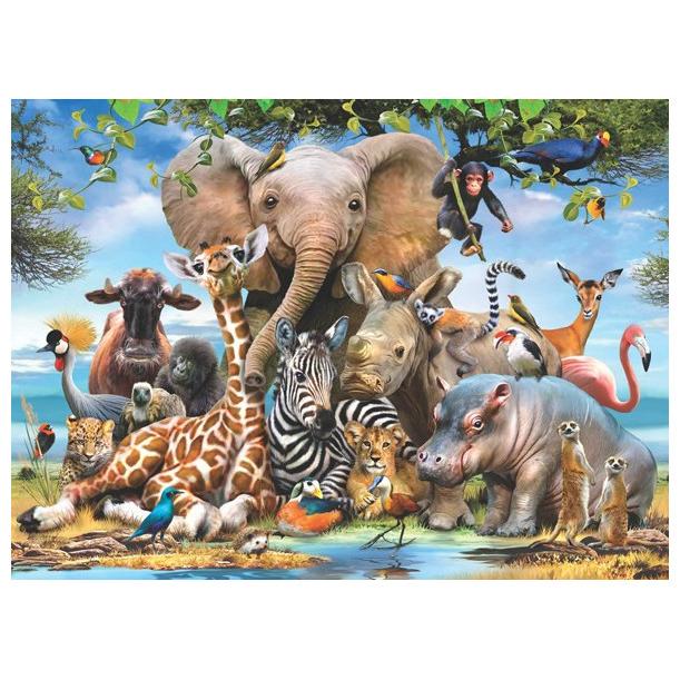Thumbnail - Anatolian 1043 puzzle 1000 pcs. African Smile by Howard Robinson (1000 Teile)
