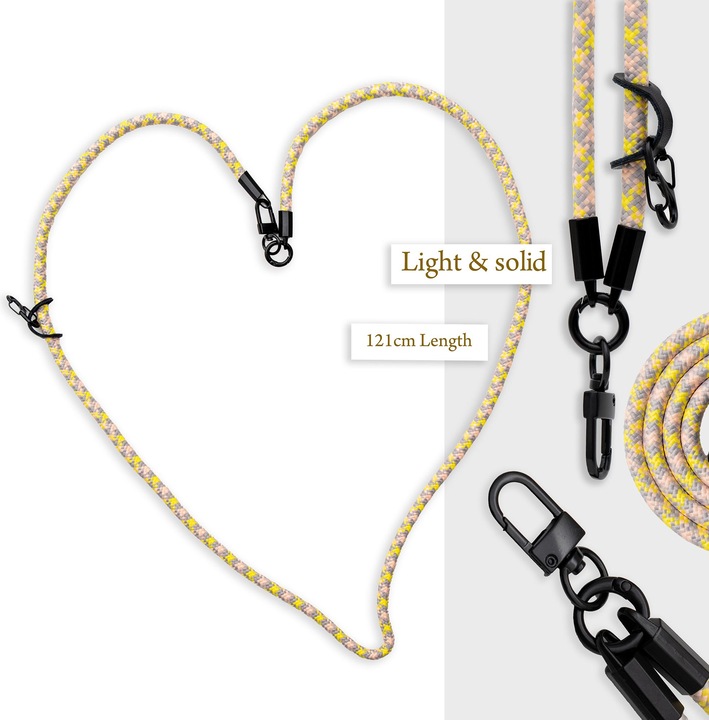 Produktbild Cadorabo Handykette für Sony Xperia XA1 Necklace Hülle mit verstellbarem Kordelband