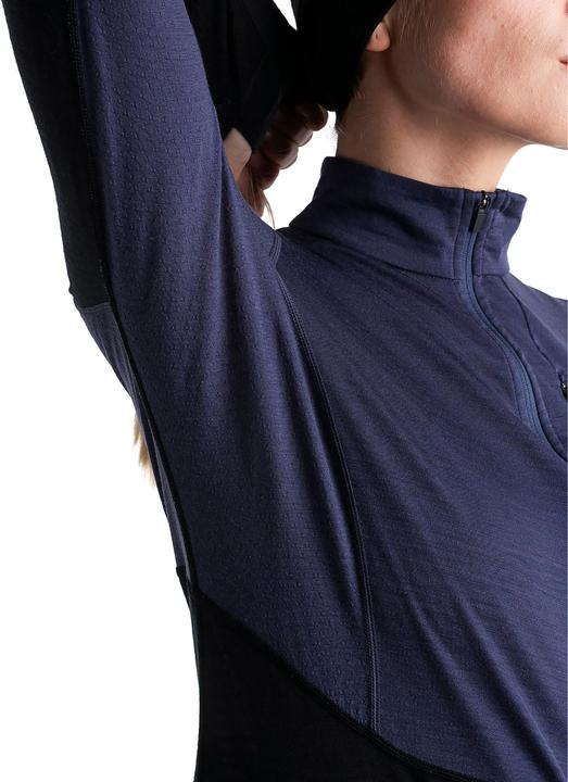 Immagine prodotto Icebreaker Donne Merino 200 Realfleece Descender LS Mezza Zip (XS)