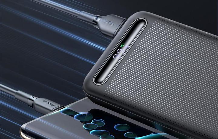 Actual product image Mcdodo Power Bank MC-3881 Digital Display 10000mAh, 22.5W do D (czarny) (10000 mAh, 22.50 W, 37 Wh)