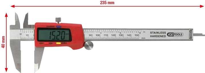 Actual product image KS Tools Caliper gauge (15 cm)