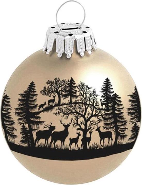 Produktbild Trendform Weihnachtskugel Swiss Forest (1x)