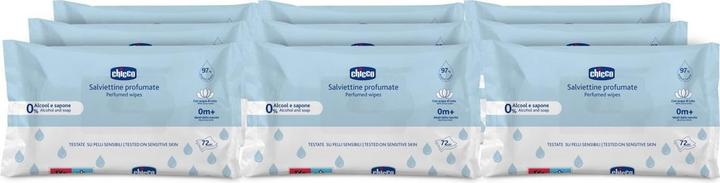 Actual product image Chicco Multipack Soft Feuchttücher - 0m+ (648 pcs.)