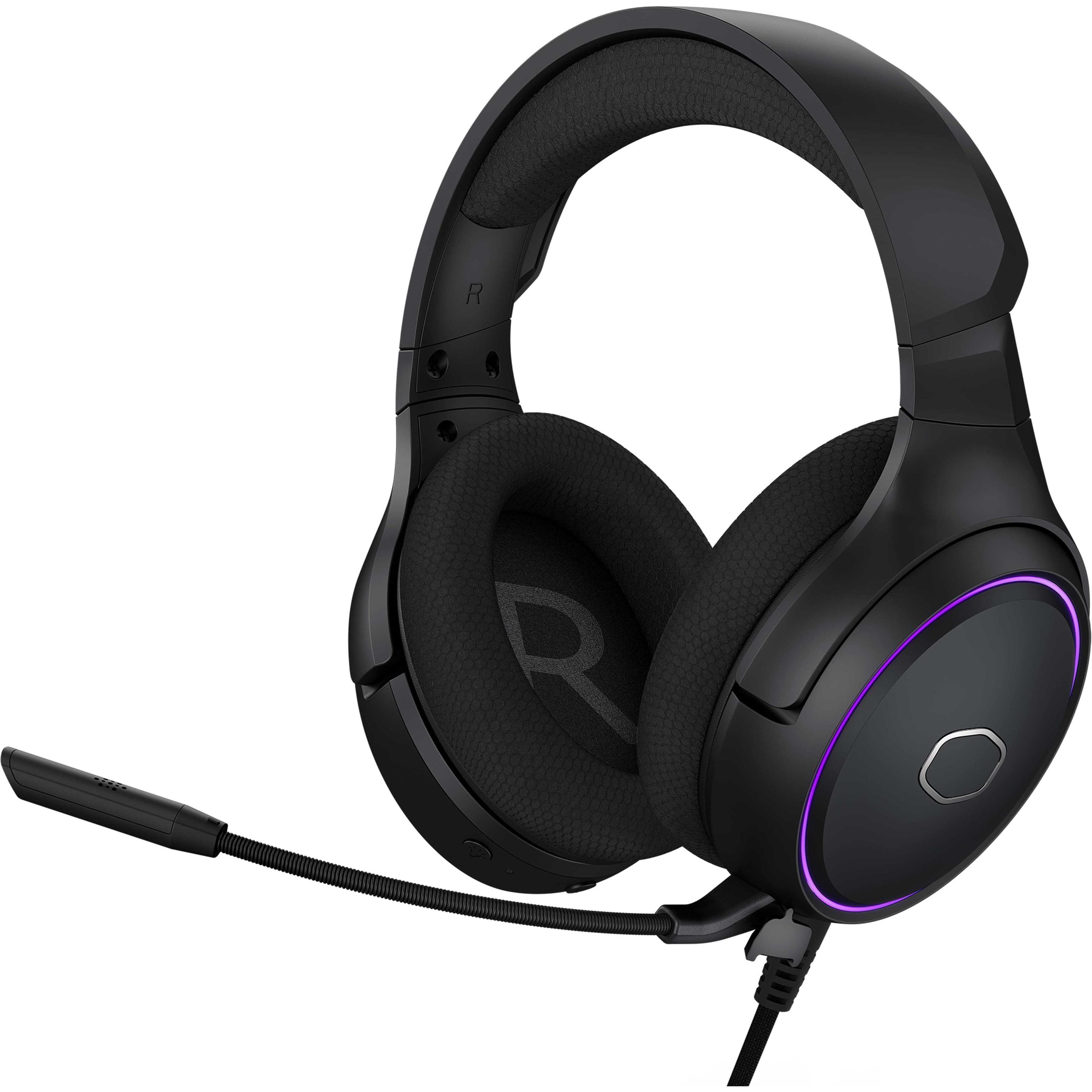 Cooler Master MH650 (Kabelgebunden), Gaming Headset, Schwarz, Violett