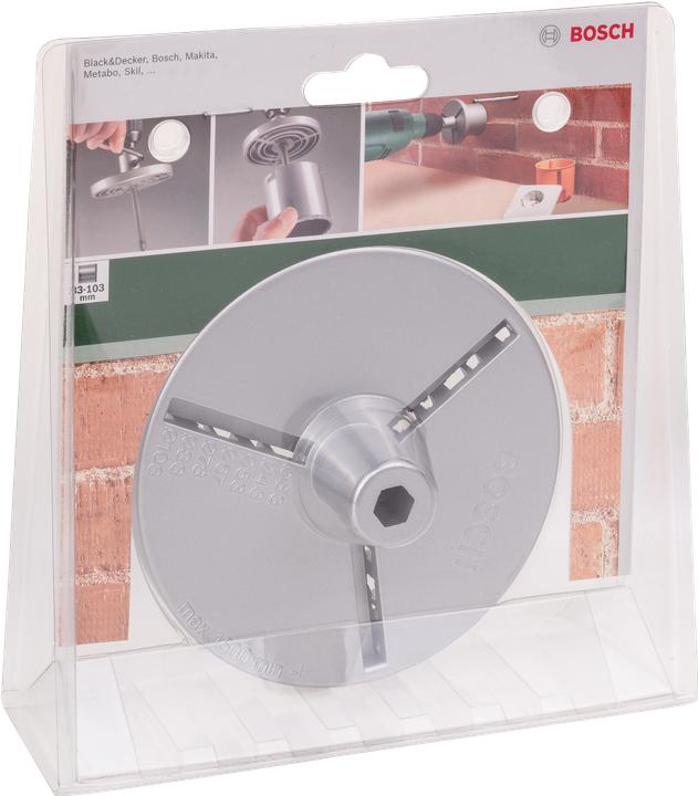Produktbild Bosch Professional Zubehör Aufnahmeflansch für Carbide-bestreute Lochsägen 33-103 mm (103 mm)