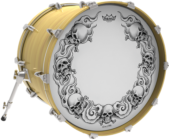 Produktbild Remo PS Skyndeep Skull (Bassdrum)