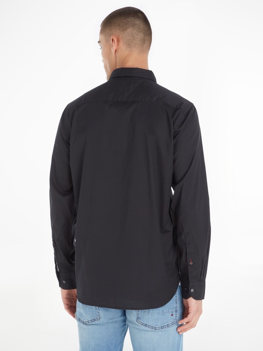 Immagine prodotto Tommy Hilfiger Core Flex Poplin Shirt Regular Fit Black (S)