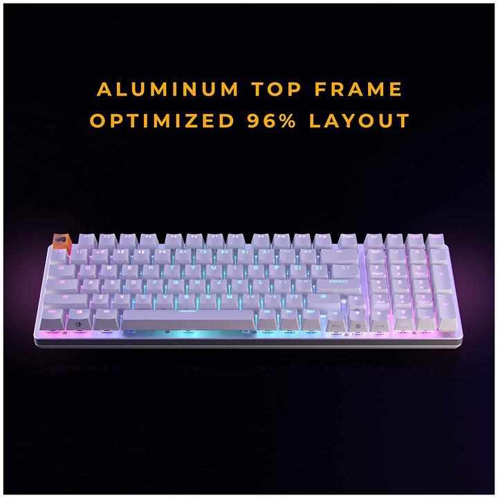 Actual product image Glorious PC Gaming Race GMMK 2 Full-Size Keyboard - Fox Switches, US Layout (US, Cable)