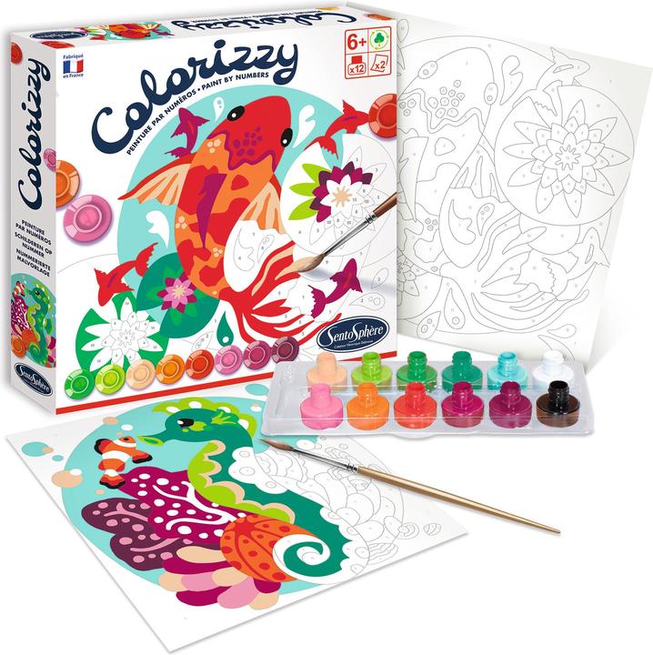 Produktbild Sentosphere Colorizzy Karpfen & Seepferd