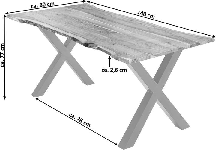 Image du produit SAM Yvonne (140 x 80 x 77 cm)