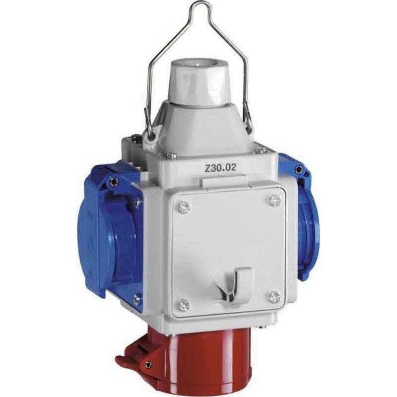 Thumbnail - ABL, Steckdose, Energiewürfel mit 3 x SCHUKO-Steckdosen, 1 x CEE 5/16A 400V 6h, IP44