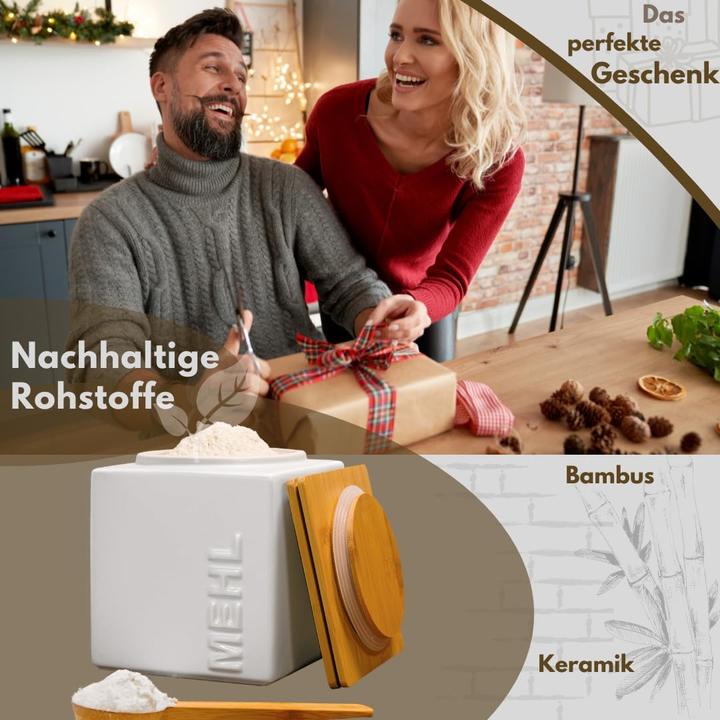 Produktbild HWG Luftdichter Mehlbehälter (2 l)