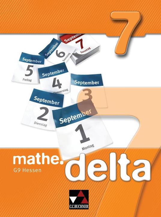 Produktbild mathe.delta 7 Hessen (G9) (Deutsch, 2015)