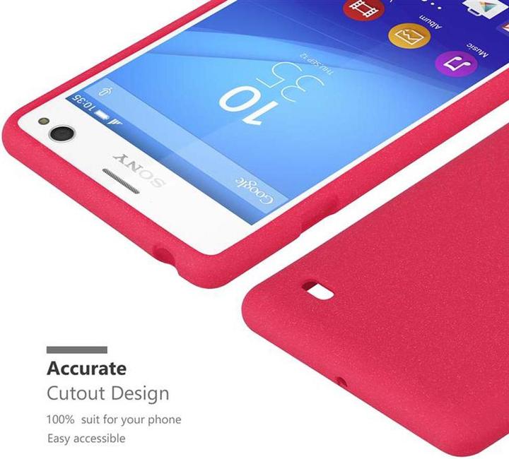 Actual product image Cadorabo TPU Frosted Cover (Sony Xperia C4)