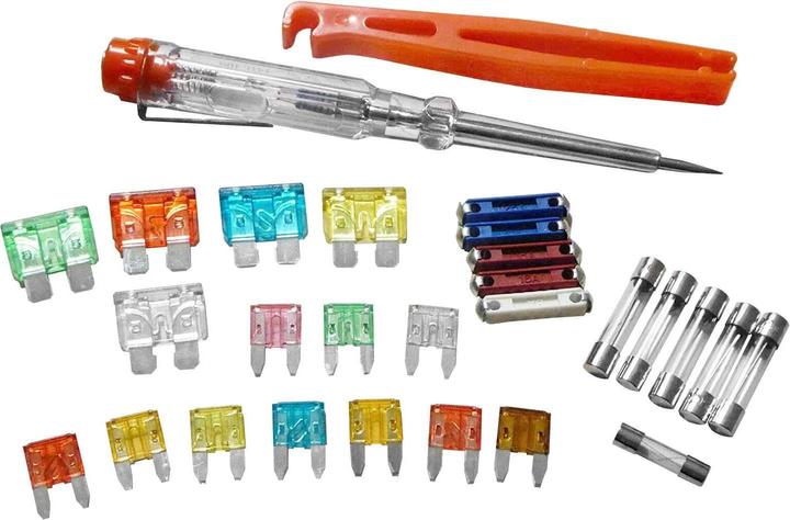 Actual product image Dunlop Universal fuse set 28 pcs. (30 A)