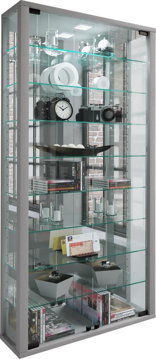 Image du produit VCM Vitrine murale vitrine de collection vitrine murale vitrine étagère armoire en verre vitrine (59 x 18 x 115 cm)