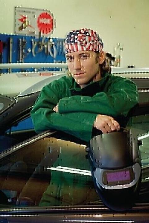 Produktbild SpeedGlas Schweisserschutzhelm 100 V m. Delay-Funktion 44x93mm DIN 8-12 3M