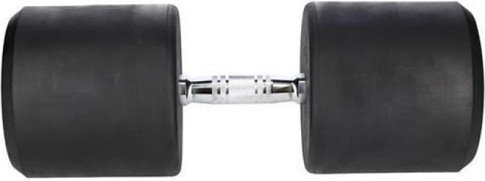 Actual product image HMS dumbbell HG PRO gumowany 1 x 12 kg (1 x 12 kg)