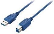 Produktbild equip USB 3.0 Kabel A auf B 180cm S/S (1.80 m, USB 3.2 Gen 1)
