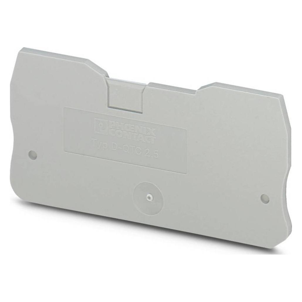 Phoenix Contact Grigio D-Qtc 2,5 Endplate (Vari), Accessori Di Elettronica + Alloggiamento,