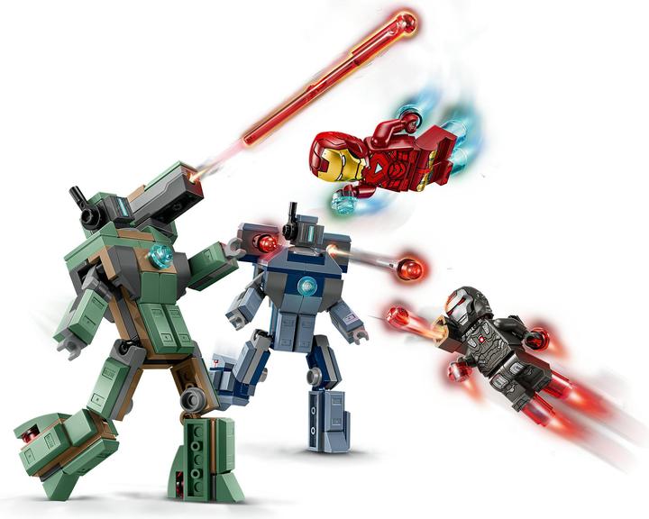 Image du produit LEGO Iron Man & War Machine contre les drones Hammer (76320, LEGO Marvel)