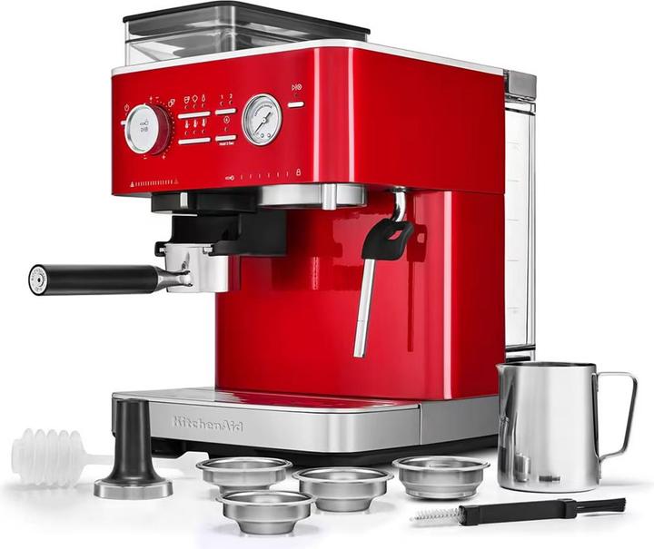 Actual product image KitchenAid 5KES6551ECA Siebträgermaschine mit Mahlwerk