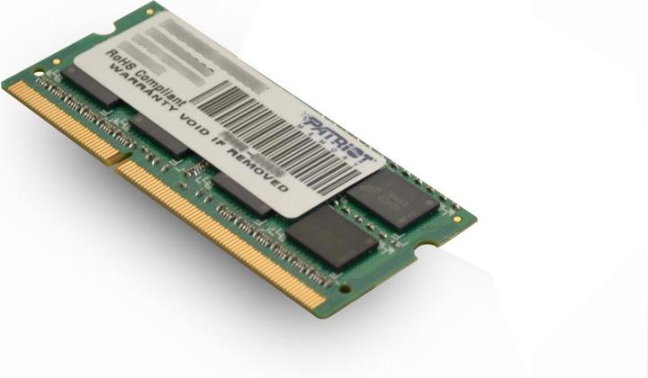 Produktbild Patriot PC3-12800 Speichermodul GB DDR3 (1 x 4GB, 1600 MHz, DDR3-RAM, SO-DIMM)