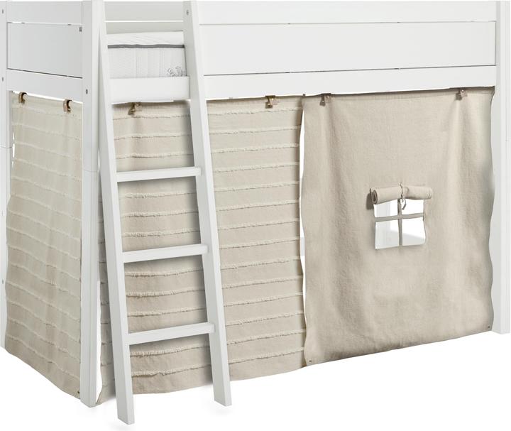 Lifetime Kidsrooms Spielvorhang fuer Halbhochbett Essence Natural fuer 152
