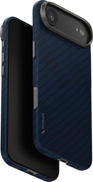 Produktbild Uniq Case Keva EDGE for iPhone 17 Air Magclick Charging blue (Apple iPhone 17)