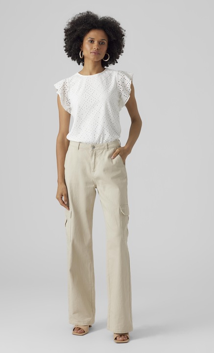 Image du produit Vero Moda Vmtassa Sl Frill Top Noos (XS)