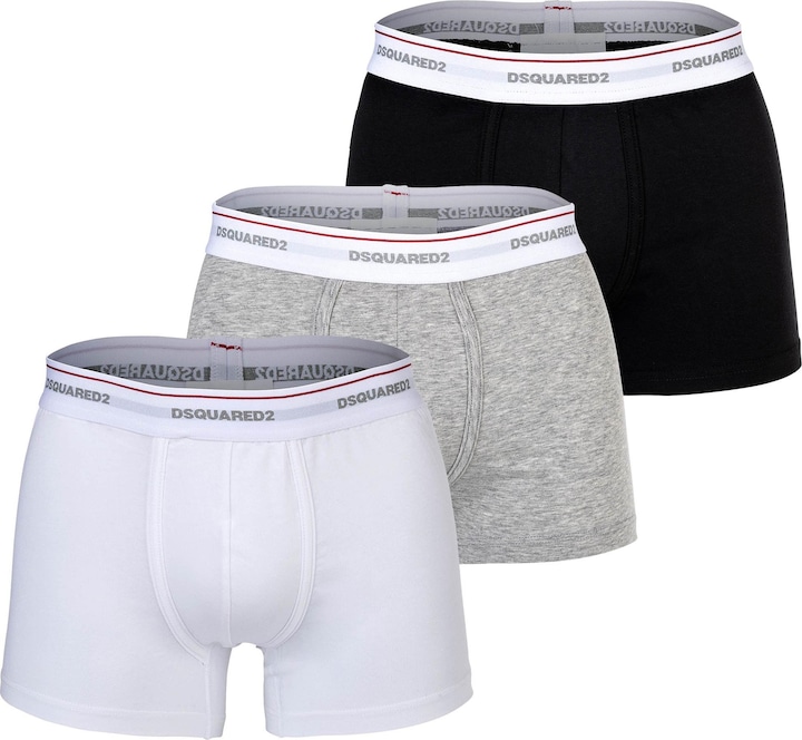 Produktbild Dsquared2 Boxershort Casual Bequem sitzend 3-PACK TRUNK (XXL, 3er Pack)