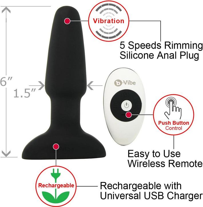 Produktbild Shots Rimming Remote Control Plug