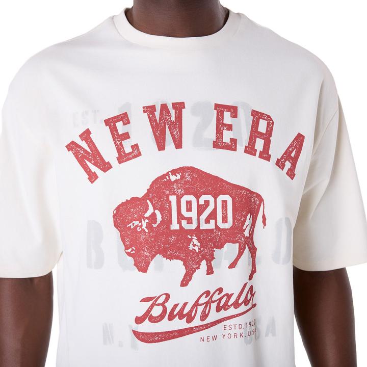 Actual product image New Era Oversized Shirt - BRAND VINTAGE off white - L (L)