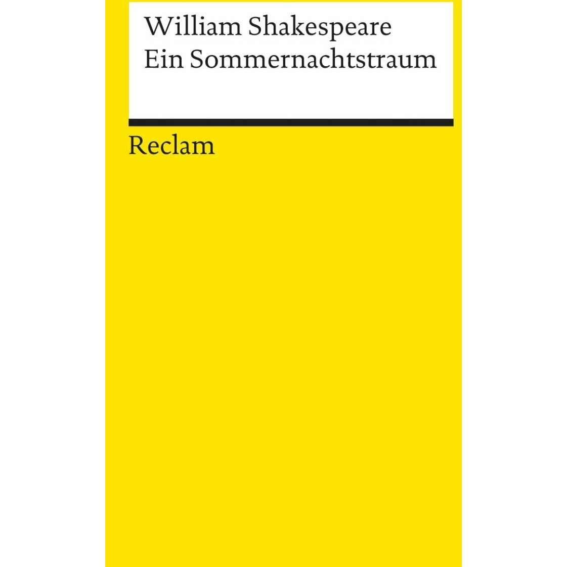 Ein Sommernachtstraum., Belletristik von William Shakespeare