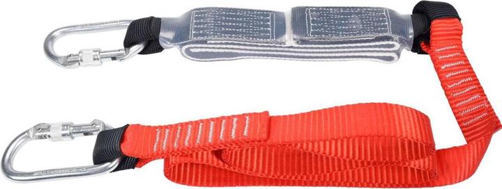 Yato Professional lanyard with safety fall arrester made of webbing - 1.8 metre - with carabiner, YT