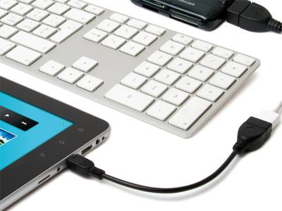 Produktbild Hamlet Exagerate Zelig Pad Kabeladapter mini usb auf usb weiblich (0.15 m)