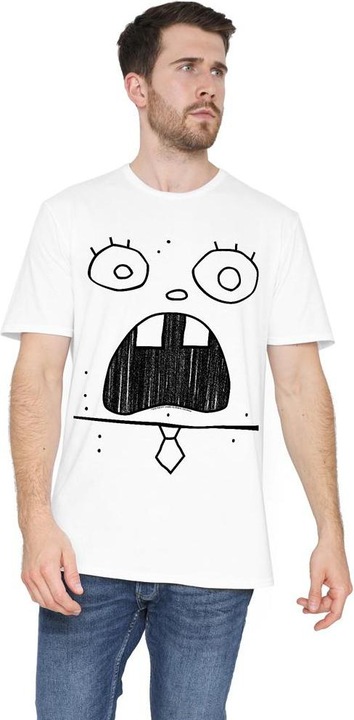 Immagine prodotto Spongebob Squarepants Doogle Maglietta Viso Uomo (3XL)