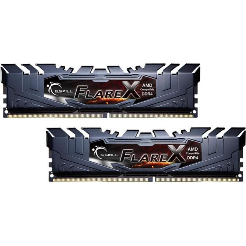 G.Skill Atmintis Flare X, DDR4, 16 GB, 3200 MHz, CL16 (F4-3200C16D-16GFX) (2 x 8GB, 3200 MHz, DDR4-RAM, DIMM), RAM