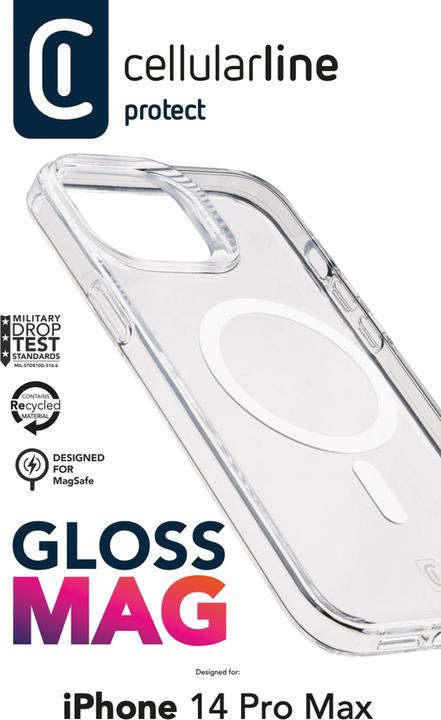 Produktbild Cellularline Gloss Mag Case (Apple iPhone 14 Pro Max)