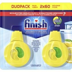 Produktbild Finish Spülmaschinen-Deo Citrus & Limette Duo 2 Stück (Gel, 60 x)