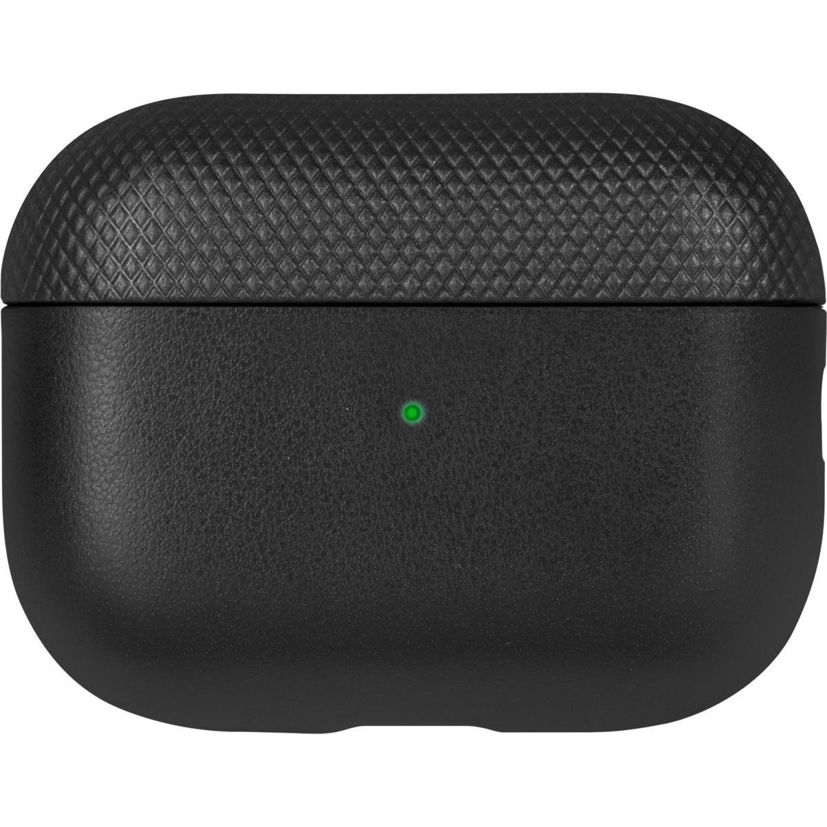 Thumbnail - Native Union Leather Case für Apple AirPods Pro 1G & 2G (Kopfhörer Hülle), Kopfhörertasche + Schutzhülle, Schwarz
